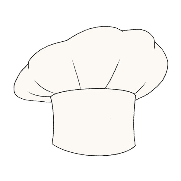 How to Draw a Chef Hat