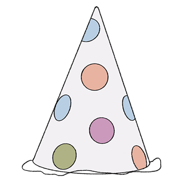 How to Draw a Party Hat