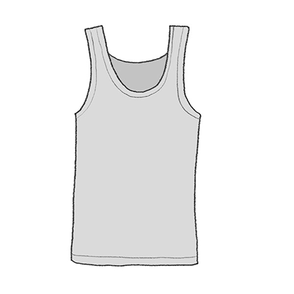 How to Draw a Tank Top