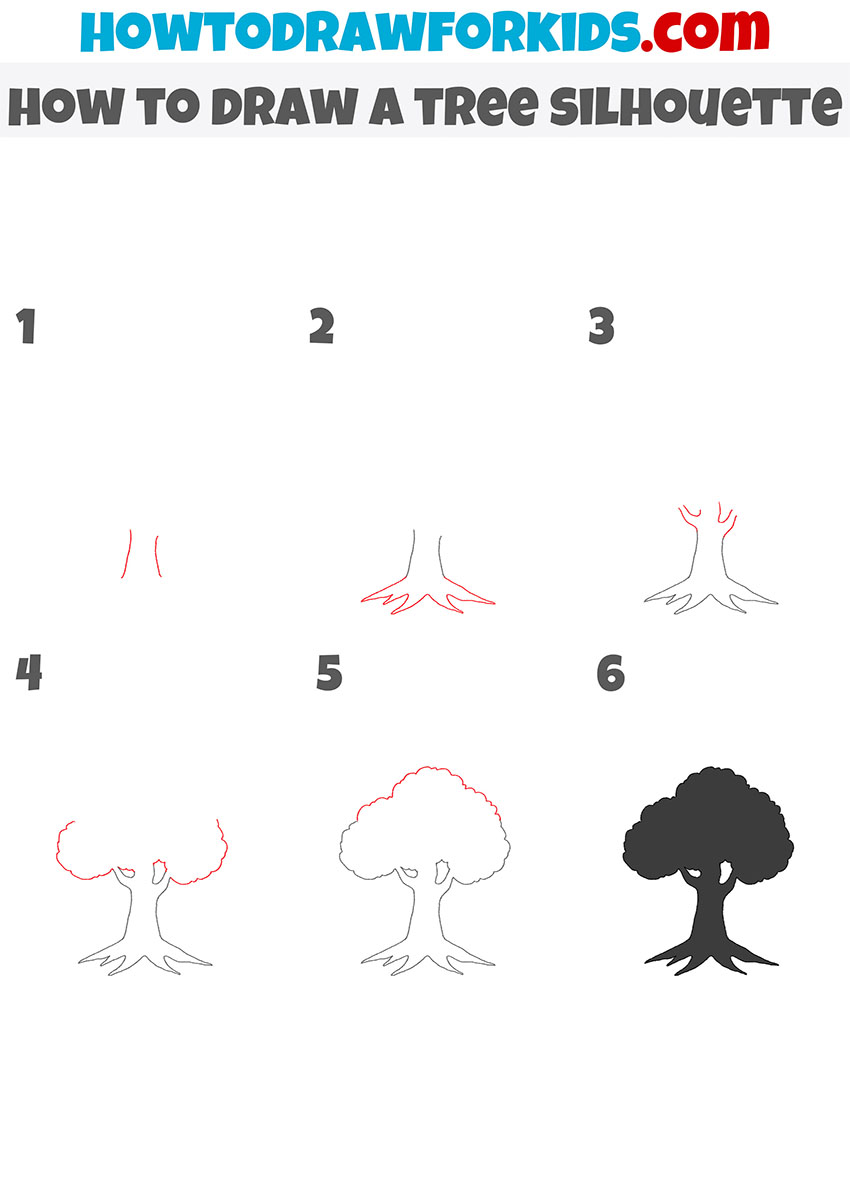 How to Draw a Silhouette - Really Easy Drawing Tutorial