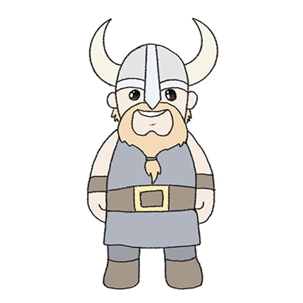 How to Draw a Viking