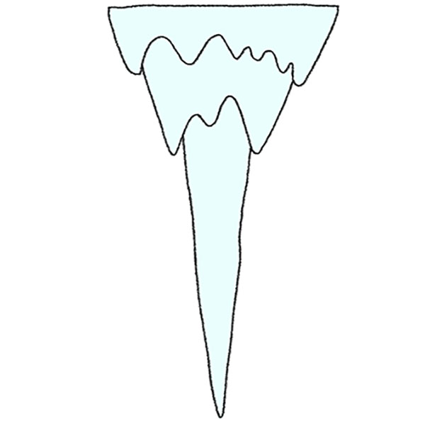 How to Draw an Icicle
