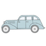 How to Draw an Old Car