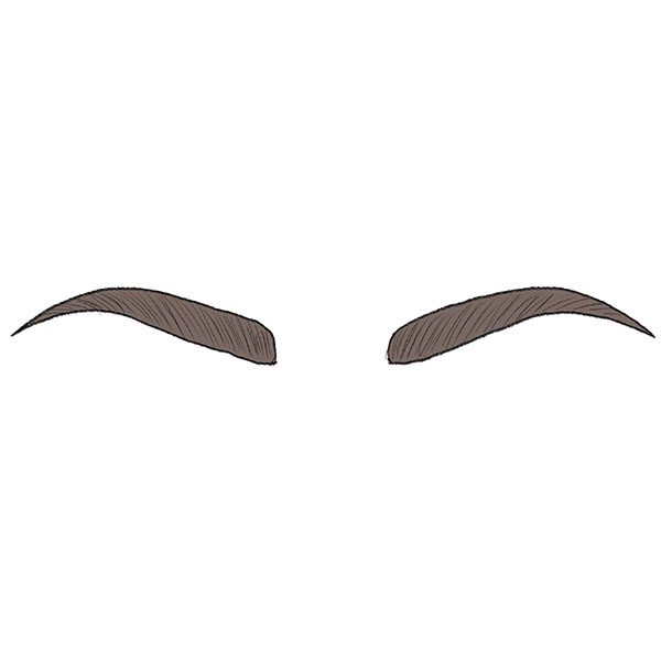 How to Draw Anime and Manga Eyebrows - Easy Tutorial