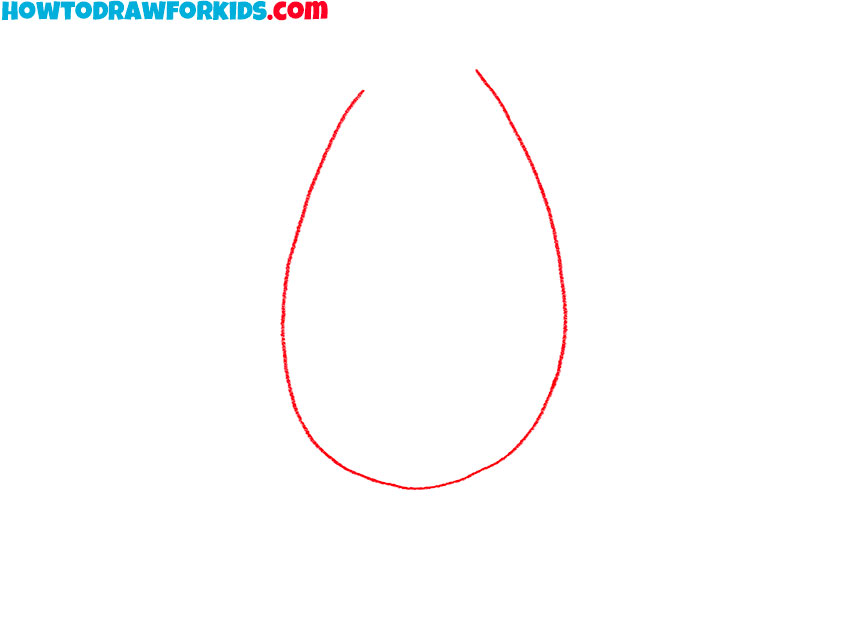 how to draw a horseshoe easy