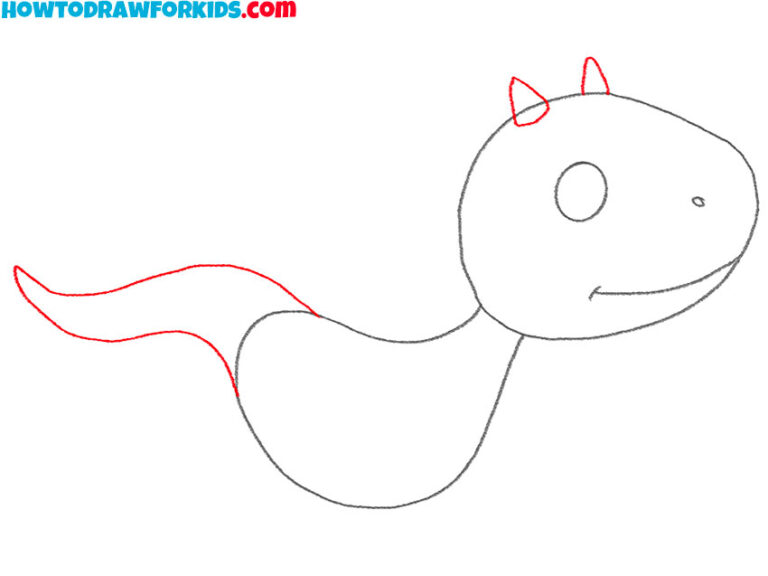 How to Draw a Flying Dragon - Easy Drawing Tutorial For Kids