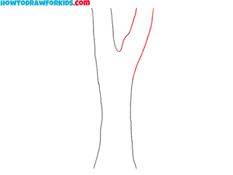 How to Draw a Tree Trunk Easy Drawing Tutorial For Kids