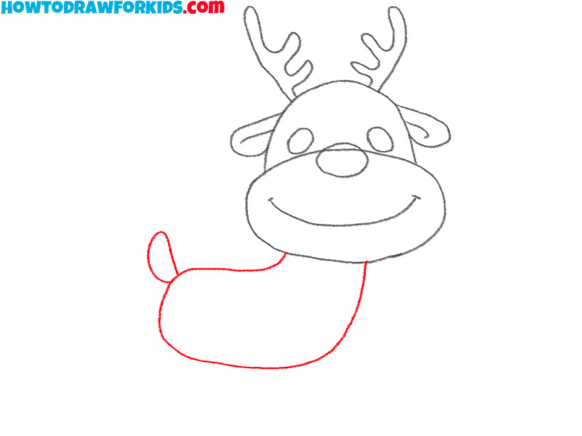 how to draw a reindeer easy art hub