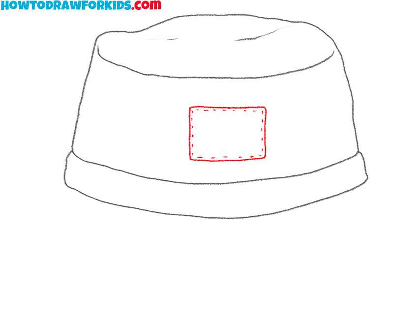 bucket hat drawing tutorial