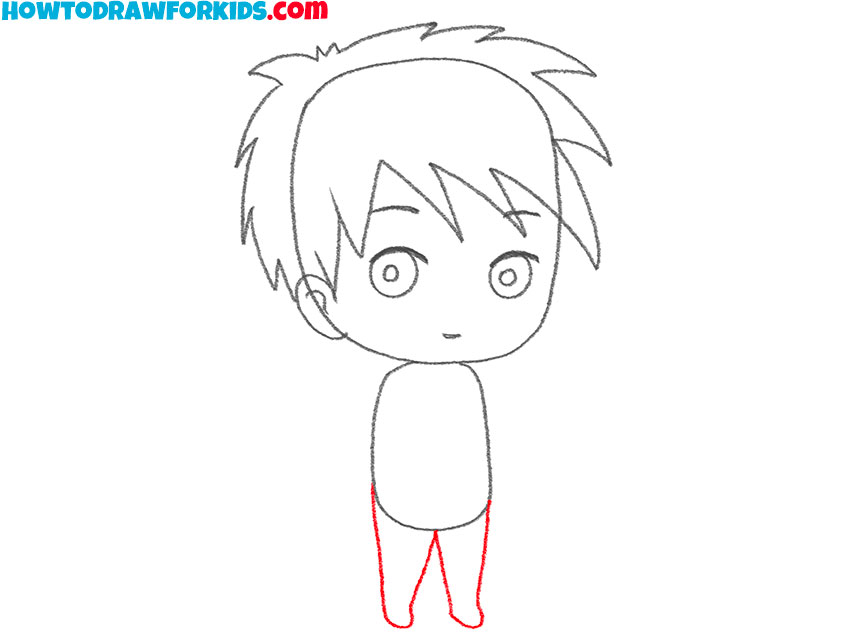 how to draw an anime character male