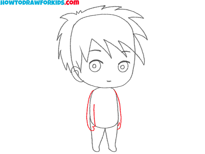 how to draw an anime character easy step by step