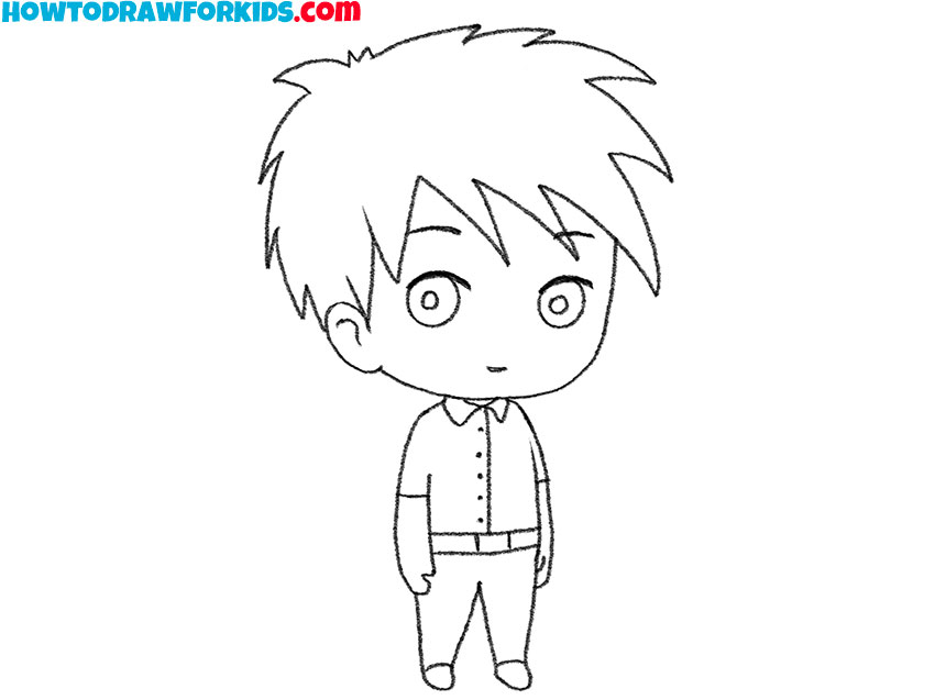 how to draw an anime character easy for beginners