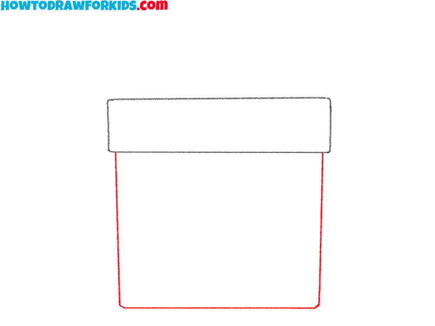 how to draw a present box for kids