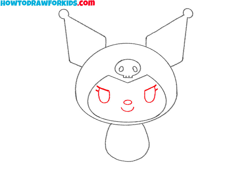 how to draw kuromi draw so cute
