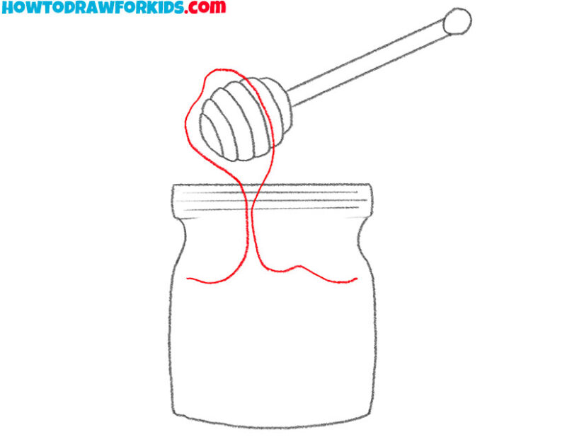 How to Draw Honey - Easy Drawing Tutorial For Kids