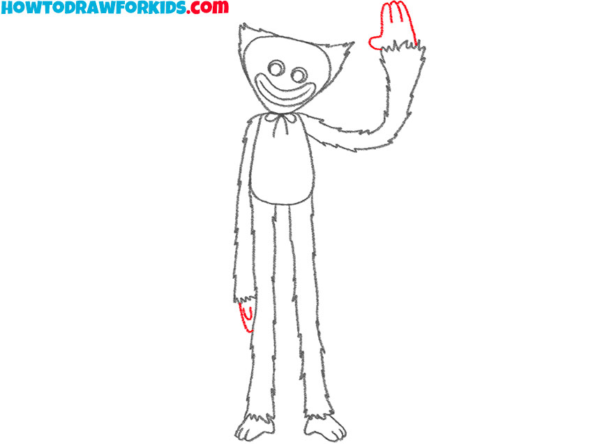huggy wuggy drawing tutorial for kids