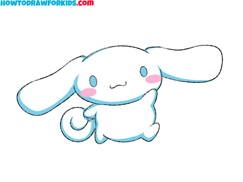  how to draw cinnamoroll easy