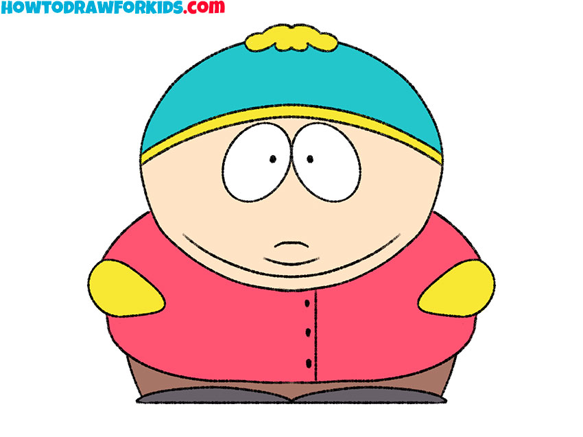 How to Draw Eric Cartman Easy Drawing Tutorial For Kids