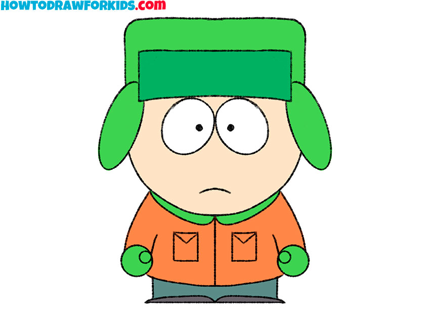 How to draw kyle broflovski featured image
