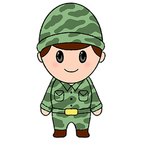 How to Draw a Military Man