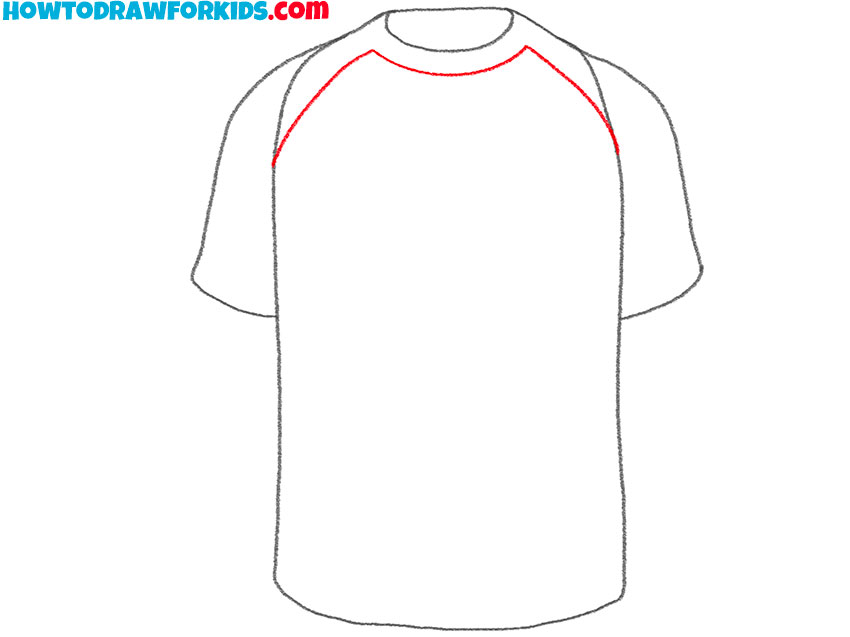 how to draw a jersey shirt