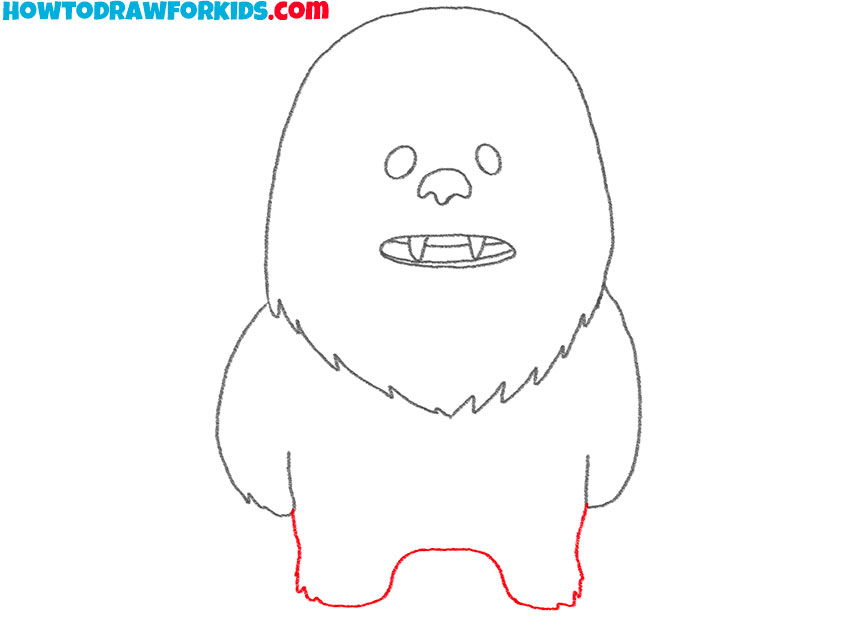 chewbacca drawing easy