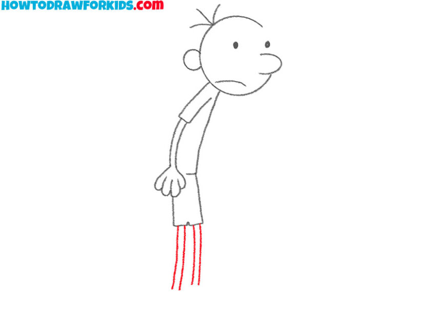 How to Draw Greg Heffley Easy Drawing Tutorial For Kids