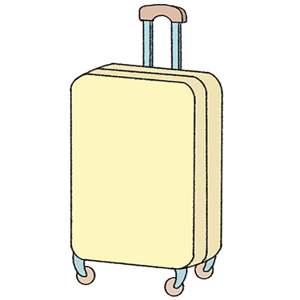 How to Draw a Suitcase