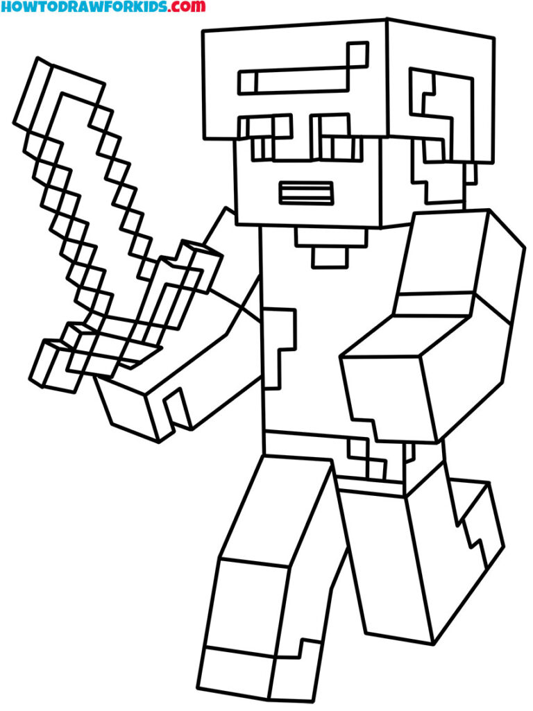 Minecraft Coloring Pages - Free Printables