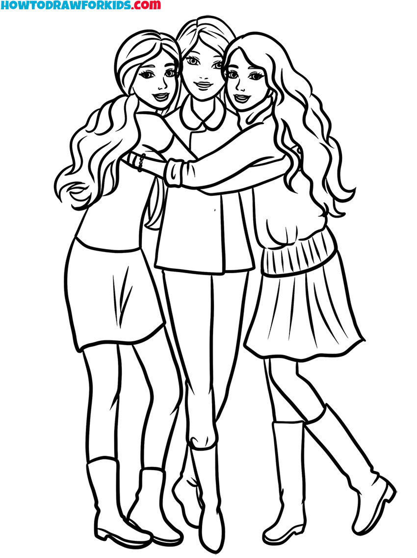 Barbie Coloring Pages - Free Printables