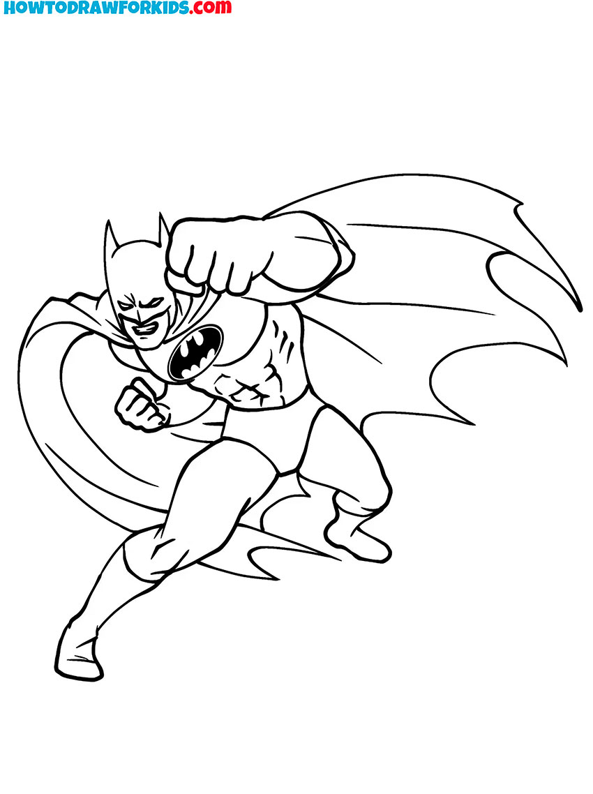 batman strength colorings