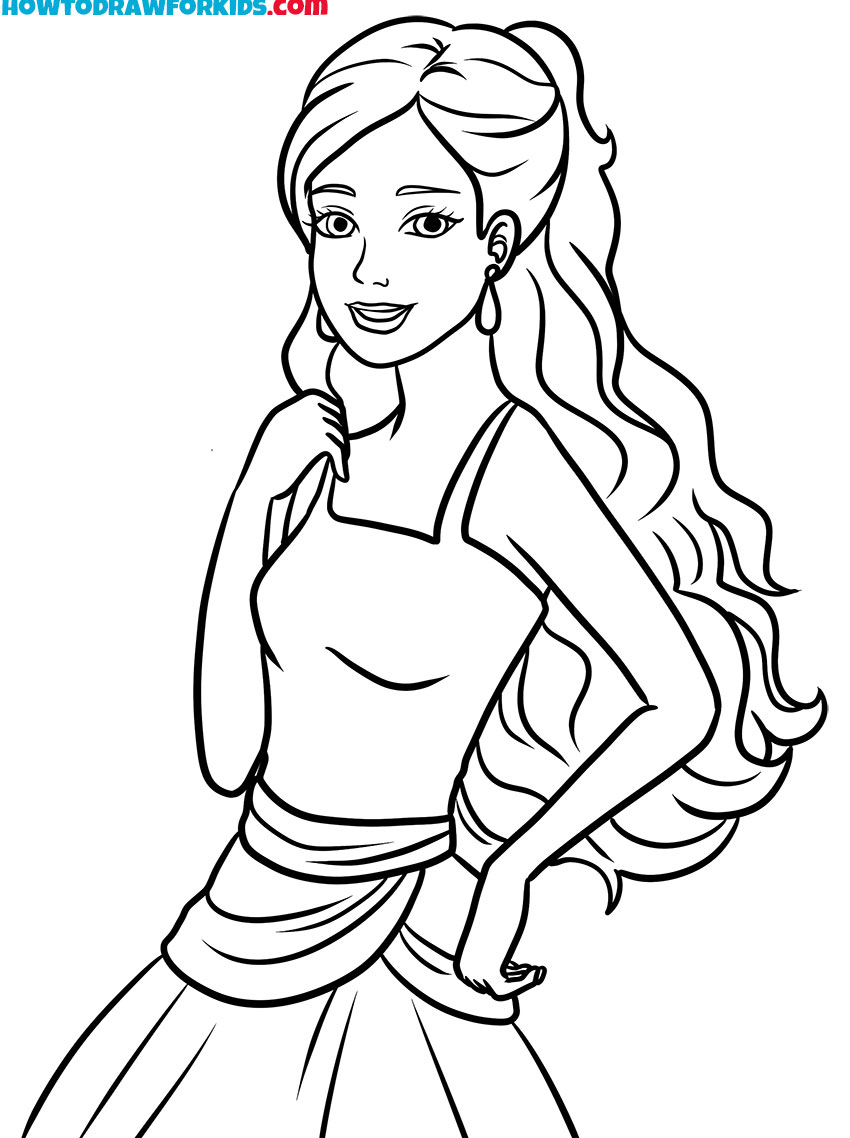 Barbie Coloring Pages - Free Printables