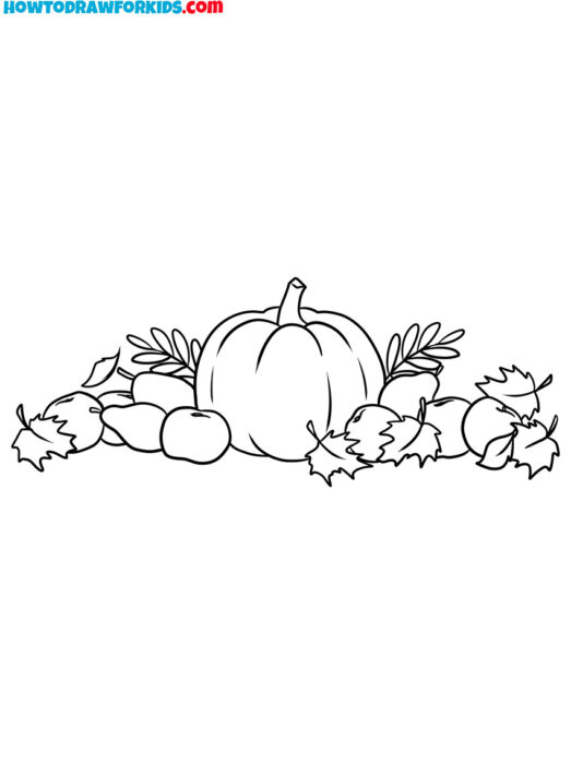 easy thanksgiving coloring pages for kids