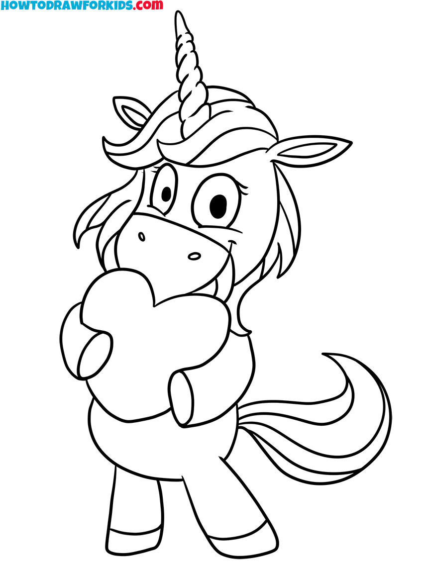 free printable coloring pages of a unicorn