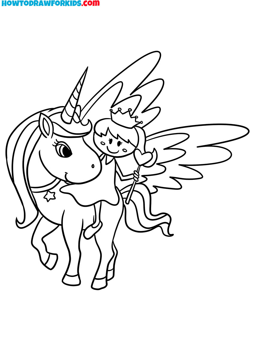 free unicorn coloring pages pdf