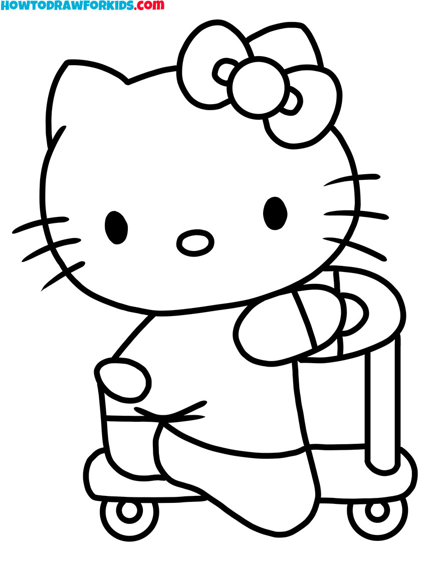 Hello Kitty Coloring Pages - Free Printables