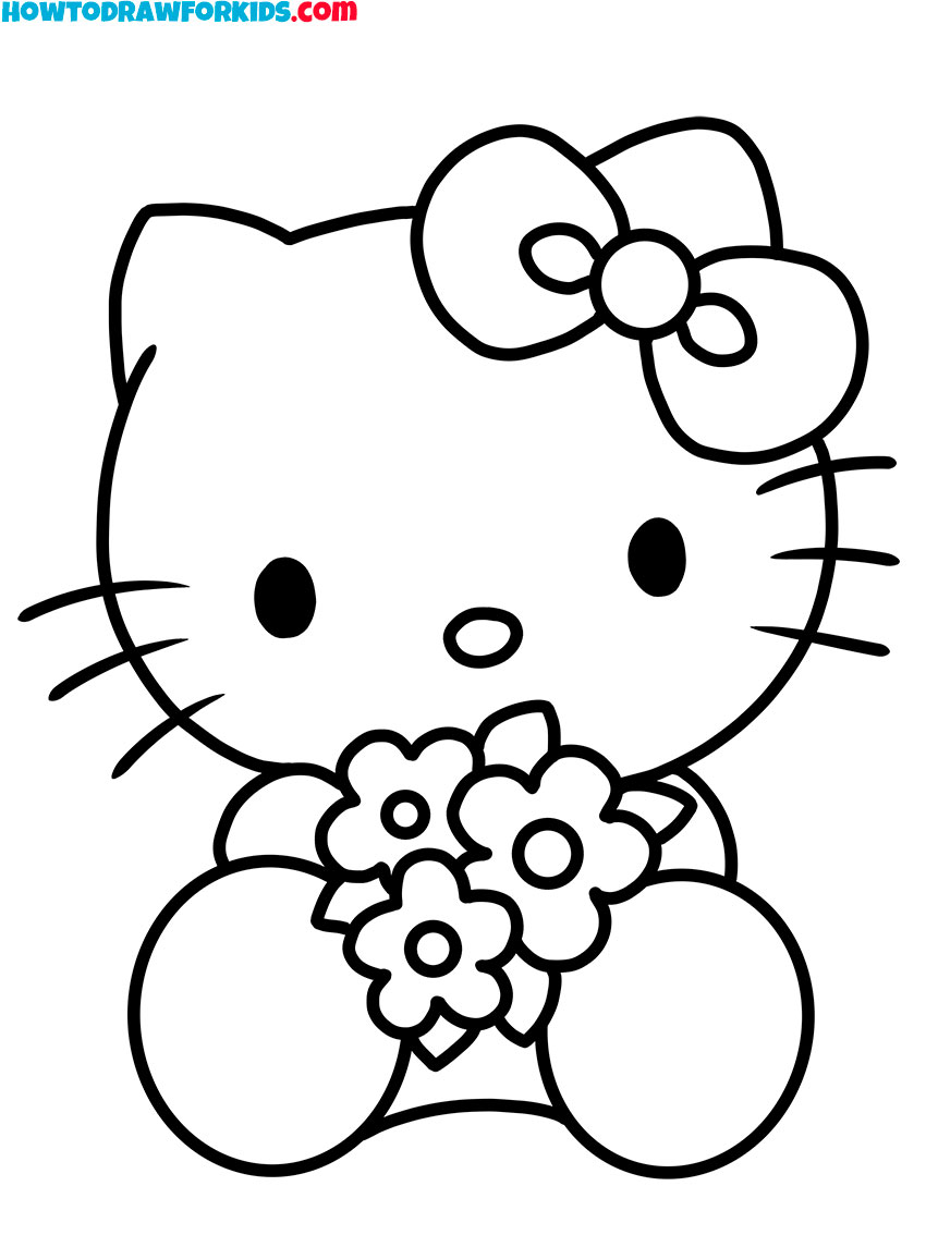 Hello Kitty Coloring Pages - Free Printables