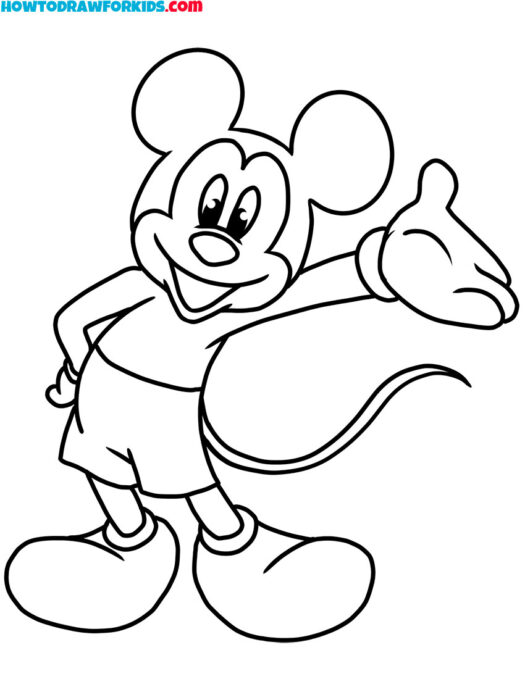 mickey mouse coloring book