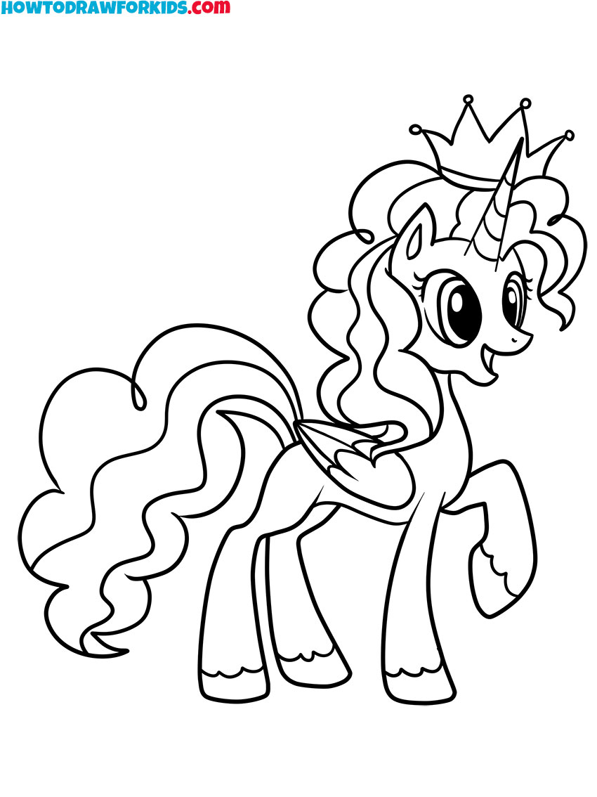 printable unicorn coloring pages free