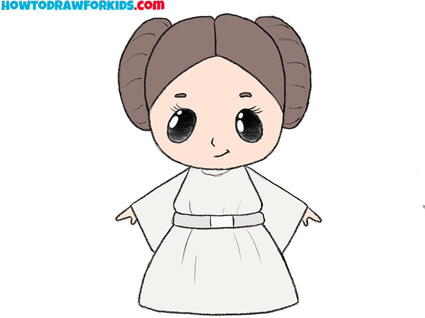 How to draw a Princess Leia featured image
