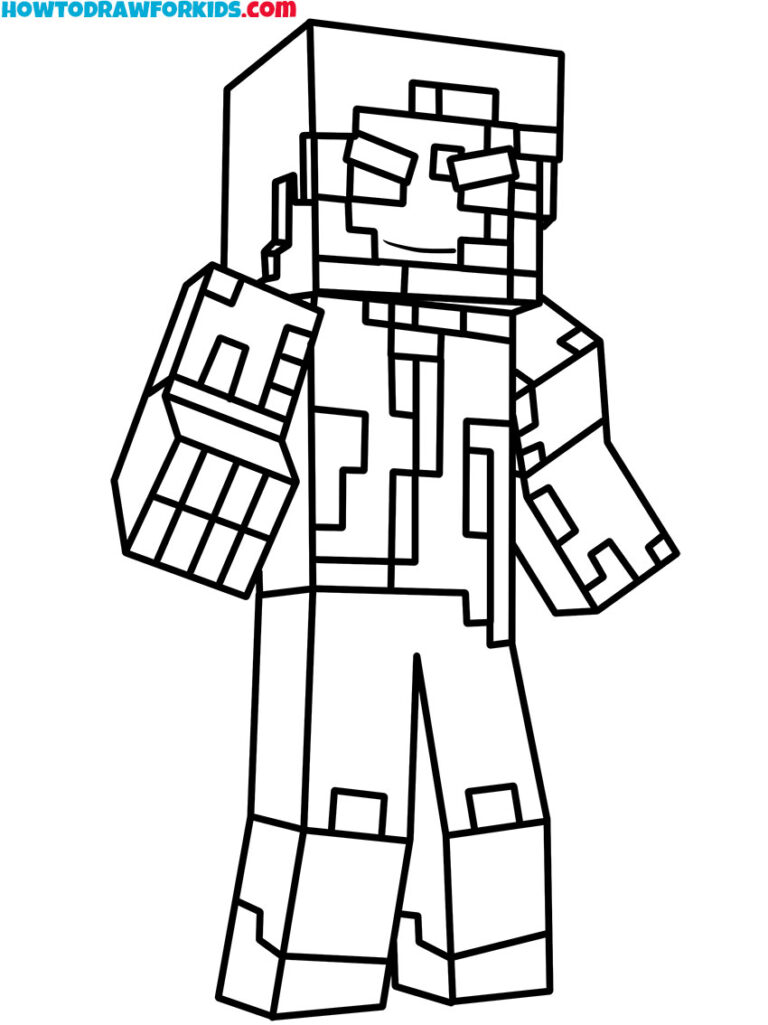 Minecraft Coloring Pages - Free Printables