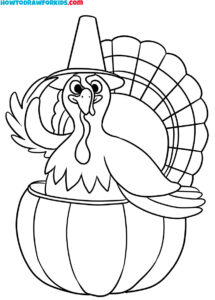 Turkey Coloring Pages - Free Printables