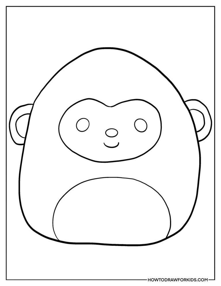 Squishmallow Coloring Pages - Free Printables