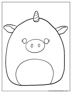 Squishmallow Coloring Pages - Free Printables