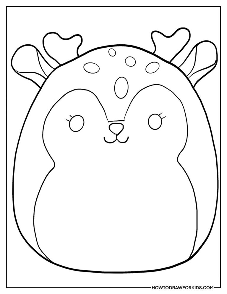 Squishmallow Coloring Pages - Free Printables