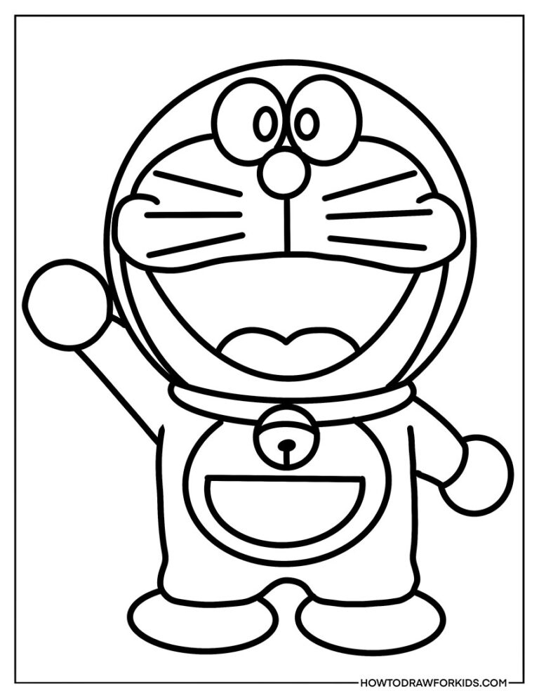 Doraemon Coloring Pages - Free Printables