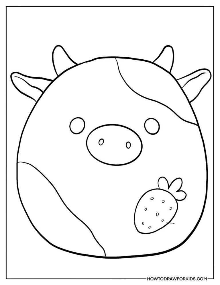 Squishmallow Coloring Pages - Free Printables