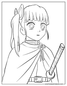 Demon Slayer Coloring Pages - Free Printables