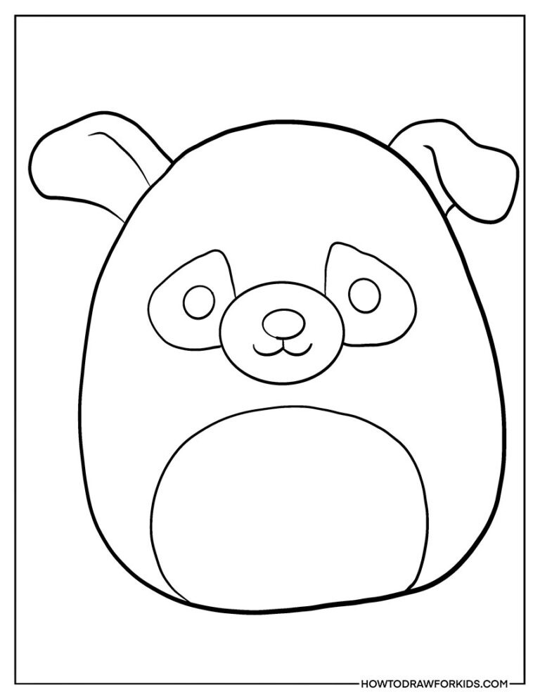 Squishmallow Coloring Pages - Free Printables