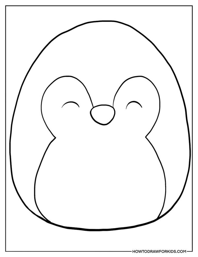 Squishmallow Coloring Pages - Free Printables